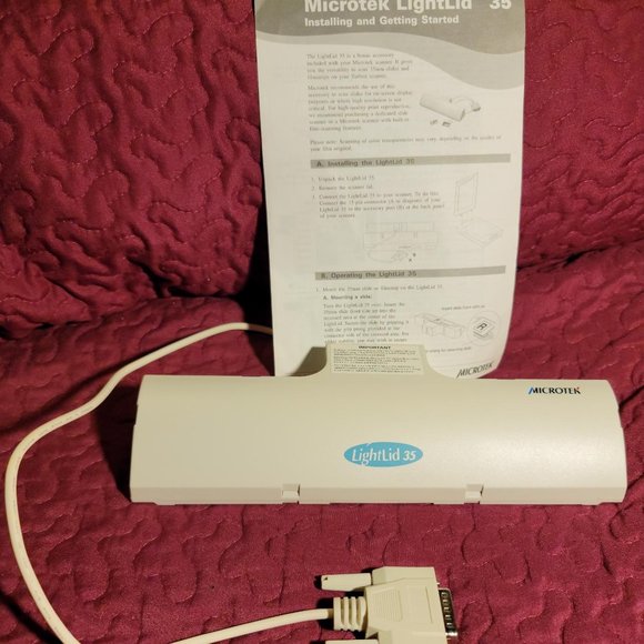 MICROTEK LIGHTLID 35 SLIDE SCANNER - Picture 1 of 2